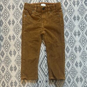Corduroy Kids Pants in Brown